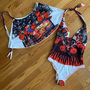 Save the Queen swimsuit & Coverup